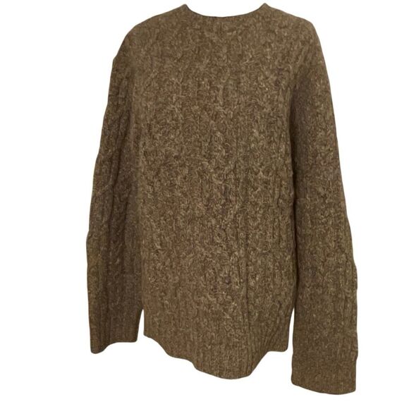 Vintage Gap Men’s 100% Wool Cable Knit Sweater - Picture 1 of 8